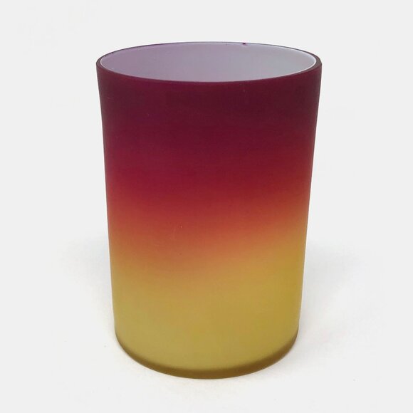 Hobbs Brockunier Wheeling Peachblow Satin Glass Tumbler - Picture 1 of 8